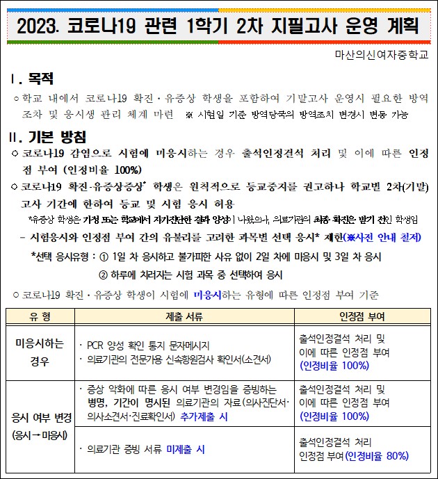 코로나 관련 고사 안내.jpg